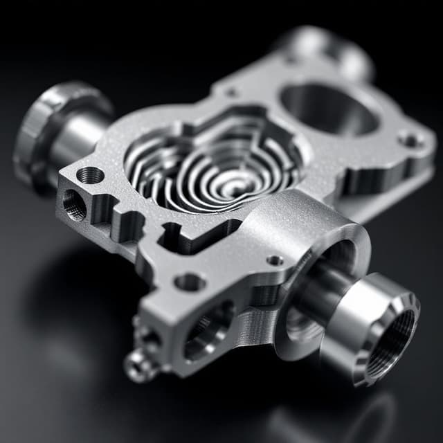 304L Stainless Steel 3D printed component