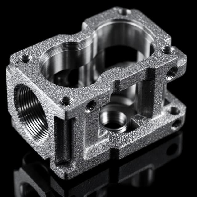 316L Stainless Steel 3D printed component