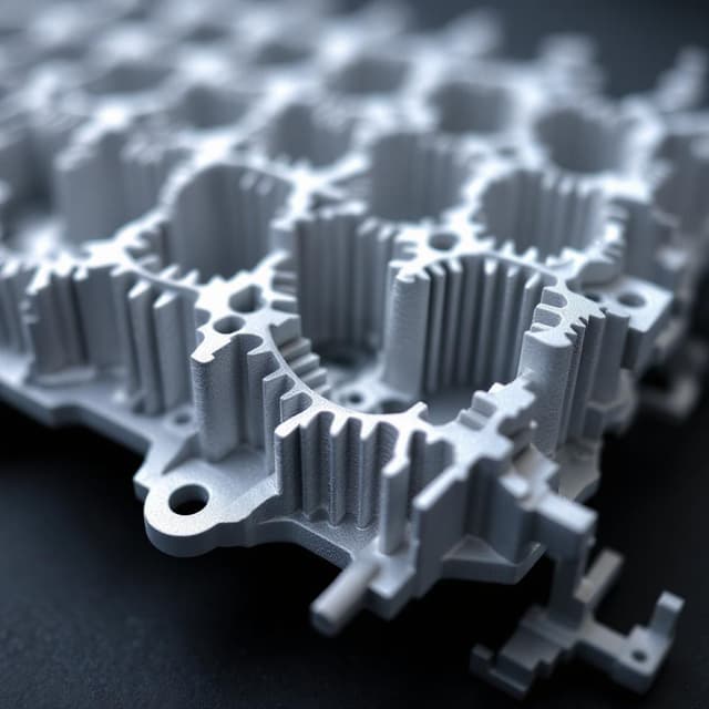 AlSi10Mg 3D printed component