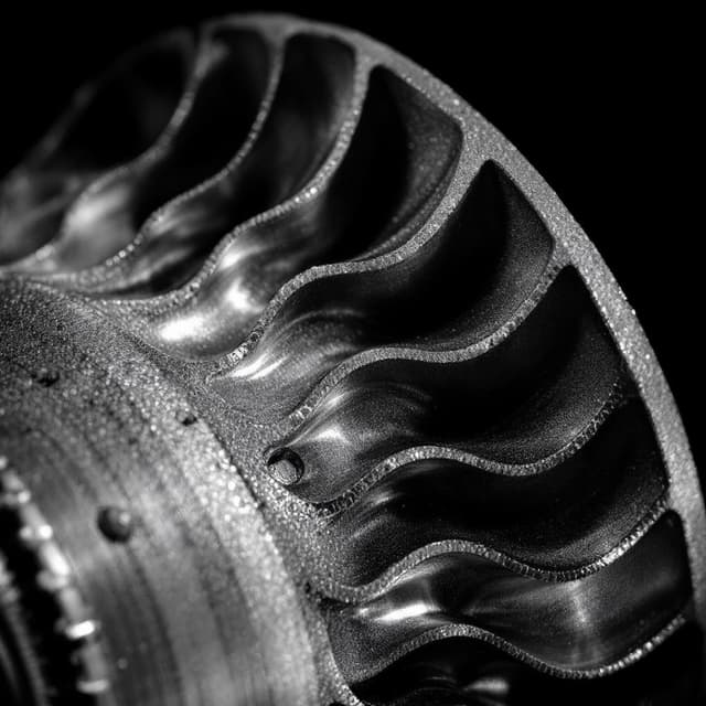 Inconel 718 3D printed component