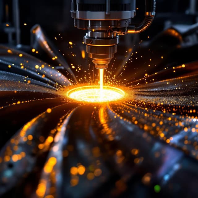 Directed Energy Deposition — Laser Powder additive manufacturing process